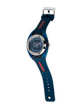 Buy Shop Gucci Sync XXL Quartz Blue Dial Blue Rubber Strap Watch For Men - YA137104 USA Online