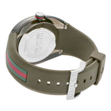 Buy Shop Gucci Sync XXL Quartz Brown Dial Brown Leather Strap Watch For Men - YA137106 USA Online