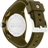 Buy Shop Gucci Sync XXL Quartz Brown Dial Brown Leather Strap Watch For Men - YA137106 USA Online