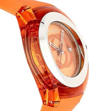 Buy Shop Gucci Sync XXL Quartz Orange Dial Orange Rubber Strap Unisex Watch - YA137108 USA Online
