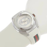 Buy Shop Gucci Sync XXL White Dial White Rubber Strap Watch For Men - YA137102 USA Online