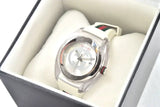 Buy Shop Gucci Sync XXL White Dial White Rubber Strap Watch For Men - YA137102 USA Online