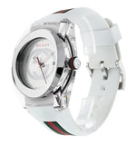 Buy Shop Gucci Sync XXL White Dial White Rubber Strap Watch For Men - YA137102 USA Online