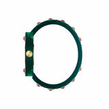 Buy Shop Gucci Vintage Web Pink Mother of Pearl Dial Two Tone Plastic Strap Watch For Women - YA143525 USA Online