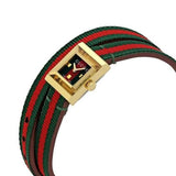 Buy Shop Gucci G-Frame Multicolored Dial Two Tone Nylon Strap Watch For Women - YA128527 USA Online