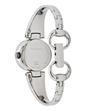 Buy Shop Gucci Guccisima Quartz Black Dial Silver Steel Strap Watch For Women - YA134501 USA Online