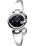 Buy Shop Gucci Guccisima Quartz Black Dial Silver Steel Strap Watch For Women - YA134501 USA Online