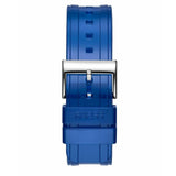 Buy Shop Guess Stealth Blue Dial Blue Rubber Strap Watch for Men - GW0270G3 USA Online