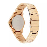 Buy Shop Guess Sassy Quartz White Dial Rose Gold Steel Strap Watch For Women - W0705L3 USA Online