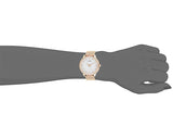 Guess Chelsea Mother of Pearl White Dial Rose Gold Mesh Strap Watch For Women - W0647L2