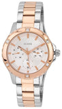 Buy Shop Guess Mist Quartz Silver Dial Two Tone Steel Strap Watch For Women - W0443L4 USA Online