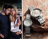 Buy Shop Guess Muse Quartz White Dial Silver Steel Strap Watch For Women - W1008l1 USA Online