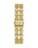 Buy Shop Guess Allara Quartz Gold Dial Gold Steel Strap Watch For Women - GW0604L2 USA Online