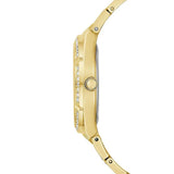 Buy Shop Guess Allara Quartz Gold Dial Gold Steel Strap Watch For Women - GW0604L2 USA Online
