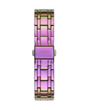 Buy Shop Guess Allara Quartz Purple Dial Purple Steel Strap Watch For Women - GW0604L4 USA Online