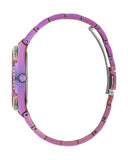 Buy Shop Guess Allara Quartz Purple Dial Purple Steel Strap Watch For Women - GW0604L4 USA Online