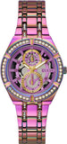 Buy Shop Guess Allara Quartz Purple Dial Purple Steel Strap Watch For Women - GW0604L4 USA Online