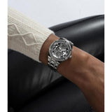 Buy Shop Guess Allara Quartz Silver Dial Silver Steel Strap Watch For Women - GW0604L1 USA Online