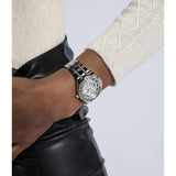 Buy Shop Guess Allara Quartz Silver Dial Silver Steel Strap Watch For Women - GW0604L1 USA Online