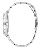 Buy Shop Guess Allara Quartz Silver Dial Silver Steel Strap Watch For Women - GW0604L1 USA Online