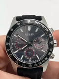 Buy Shop Guess Altitude Chronograph Black Dial Black Rubber Strap Watch for Men - GW0332G1 USA Online