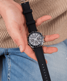 Buy Shop Guess Altitude Chronograph Black Dial Black Rubber Strap Watch for Men - GW0332G1 USA Online