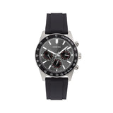 Buy Shop Guess Altitude Chronograph Black Dial Black Rubber Strap Watch for Men - GW0332G1 USA Online