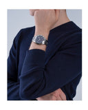 Buy Shop Guess Altitude Chronograph Blue Dial Silver Steel Strap Watch for Men - GW0329G1 USA Online