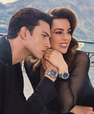 Buy Shop Guess Altitude Chronograph Blue Dial Silver Steel Strap Watch for Men - GW0329G1 USA Online