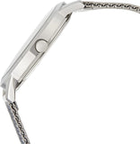 Buy Shop Guess Analog Black Dial Silver Mesh Bracelet Watch for Men - W1263G1 USA Online