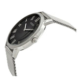 Buy Shop Guess Analog Black Dial Silver Mesh Bracelet Watch for Men - W1263G1 USA Online