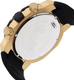 Buy Shop Guess Navigator Chronograph Black Dial Black Rubber Strap Watch for Men - GW0264G3 USA Online