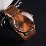 Buy Shop Guess Analog Brown Dial Brown Mesh Bracelet Watch for Men - GW0074G1 USA Online