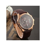 Buy Shop Guess Analog Chronograph Brown Dial Brown Leather Strap Watch For Men - W14052G2 USA Online
