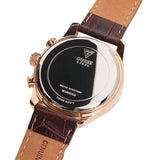 Buy Shop Guess Analog Chronograph Brown Dial Brown Leather Strap Watch For Men - W14052G2 USA Online