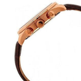 Buy Shop Guess Analog Chronograph Brown Dial Brown Leather Strap Watch For Men - W14052G2 USA Online