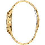 Buy Shop Guess Analog Chronograph Gold Dial Gold Steel Strap Watch for Men - W0075G5 USA Online