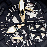 Buy Shop Guess Analog Multifunction Black Dial Black Mesh Bracelet Watch for Men - GW0368G3 USA Online