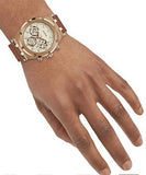 Buy Shop Guess Analog Multifunction White Dial Brown Leather Strap Watch for Men - GW0262G3 USA Online