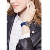 Buy Shop Guess Analog Quartz Blue Dial Blue Rubber Strap Watch For Women - W0562L3 USA Online