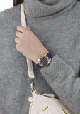 Buy Shop Guess Analog Quartz Blue Dial Blue Rubber Strap Watch For Women - W0562L3 USA Online