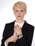 Buy Shop Guess Analog Quartz Blue Dial Blue Rubber Strap Watch For Women - W0562L3 USA Online