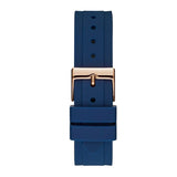 Buy Shop Guess Analog Quartz Blue Dial Blue Rubber Strap Watch For Women - W0562L3 USA Online