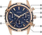 Buy Shop Guess Analog Quartz Blue Dial Blue Rubber Strap Watch For Women - W0562L3 USA Online