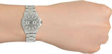 Buy Shop Guess Sassy Multifunction Quartz Silver Dial Silver Steel Strap Watch For Women - W0705L1 USA Online