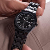 Buy Shop Guess Asset Quartz Black Dial Black Steel Strap Watch For Men - GW0575G3 USA Online