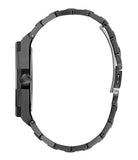 Buy Shop Guess Asset Quartz Black Dial Black Steel Strap Watch For Men - GW0575G3 USA Online