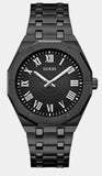 Buy Shop Guess Asset Quartz Black Dial Black Steel Strap Watch For Men - GW0575G3 USA Online