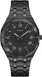 Buy Shop Guess Asset Quartz Black Dial Black Steel Strap Watch For Men - GW0575G3 USA Online