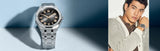 Buy Shop Guess Asset Quartz Black Dial Silver Steel Strap Watch For Men - GW0575G1 USA Online